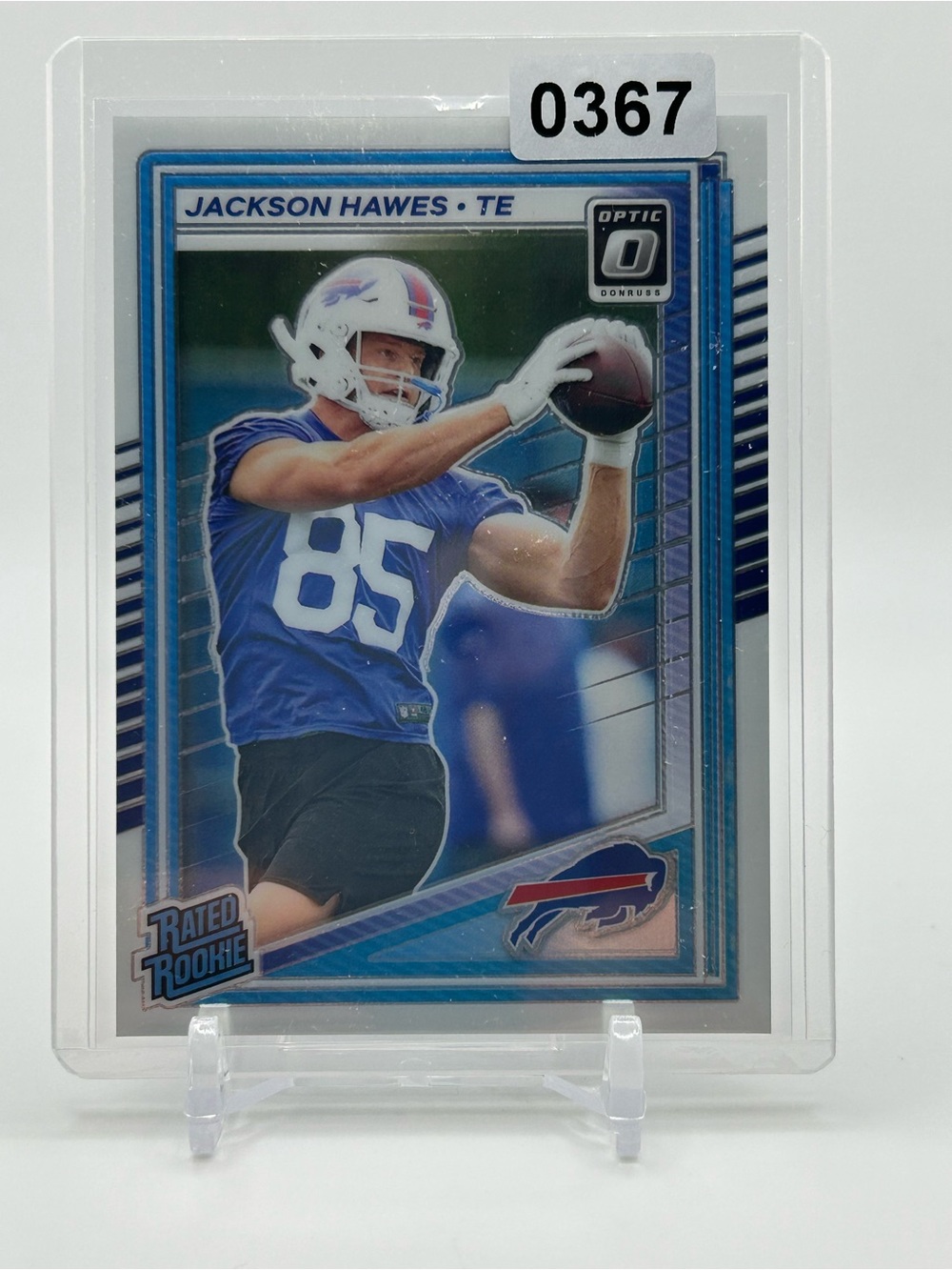 Jackson Hawes Bills Rated Rookie Football Card 🏈